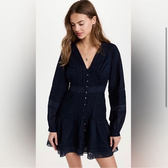 Veronica Beard Addilyn Eyelet Dress - Picture 10 of 15